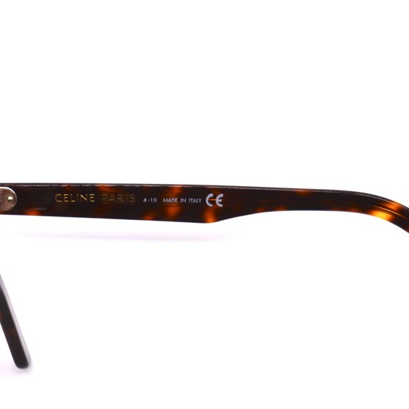 NEW CELINE PARIS CL50026U 030 HAVANA GOLD AUTHENTIC EYEGLASSES FRAME - Picture 14 of 15